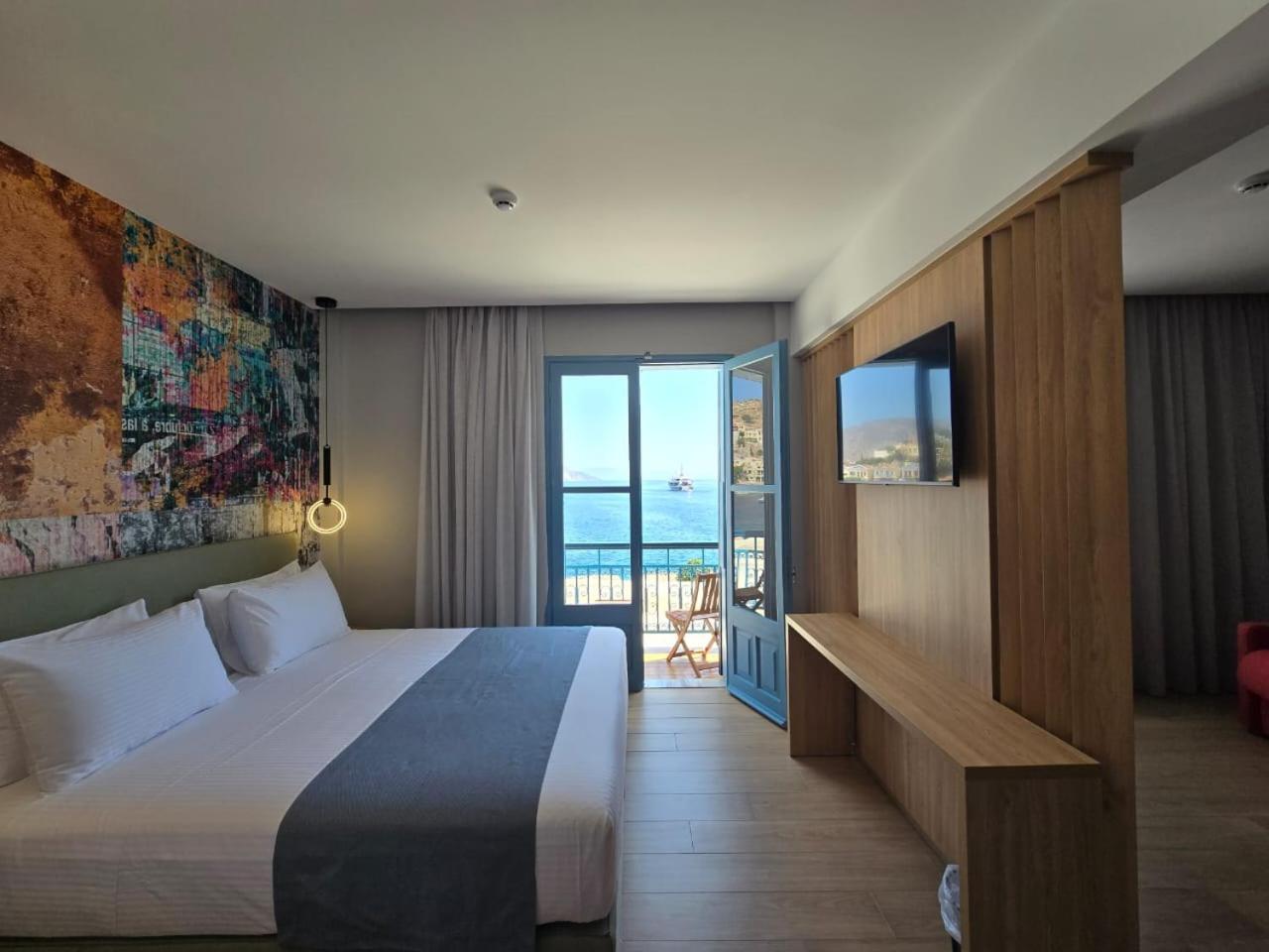 Nireus Hotel Сими Экстерьер фото